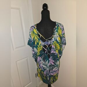 Tropical Swimsuit Cover Up